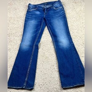 Silver Jeans Co Sz. 32 Dark wash Bootcut Blue Jeans